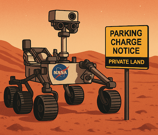 NASA Gets a Parking Fine on Mars?! What This Viral Case Reveals About the Legal Chaos in Space